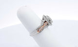 14k White Gold Diamond Engagement Ring Size 5 Eboxzdu 144030002077