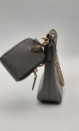 Prada Saffiano Re-edition 2005 Gray Leather Handbag Ebixzsa 144010019791