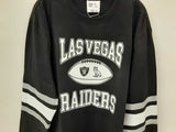 NFL X OVO 2XL Las Vegas Raiders Black Jersey Long Sleeve Shirt Great Condition (LLZ) 144020002379 TS