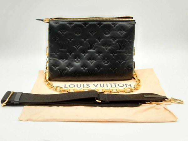 Louis Vuitton Coussin Mm Black Shoulder Bag Doolxzde 144020008275
