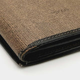 Fendi Bi Fold Coated Canvas Wallet (CR) 144010021861 CB/SA