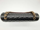 Chanel Maxi Double Flap Black Caviar Leather Shoulder Bag Dorrxzde 144010010014