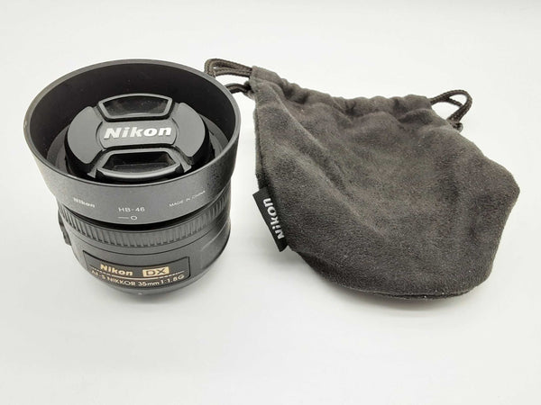 Nikon Dx Af-s Nikkor 35mm Photographic Lens Dolxzde 144020012946