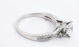 14k White Gold Lab Grown Diamond Engagement Ring Size 9.5 Eberxsa 144010032854