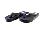 Off-White Co Virgil Abloh Industrial-Strap Black Flip Flops, Size 8.5 (LEI) 144010000310