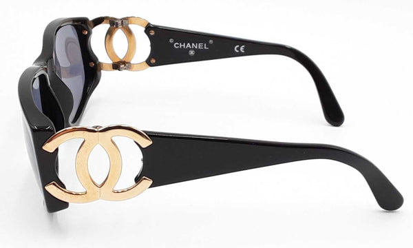 Chanel Cc Logo Black Sunglasses Eblxzdu 144030003007