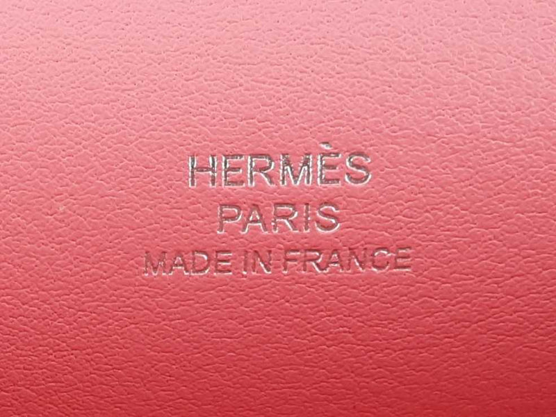 Hermes Rose Azalee Mini Pochette Kelly With Palladium Hardware 21CM (LSRZX) 144010021491 RP/SA