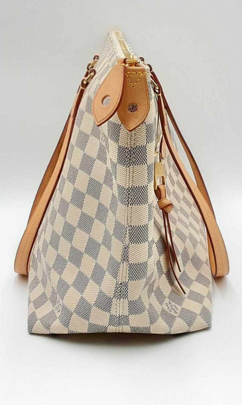 Louis Vuitton Damier Azur Iena Coated Canvas Tote Bag Ebcrxdu 144030005809